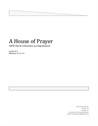 A House of Prayer. Choral SATB